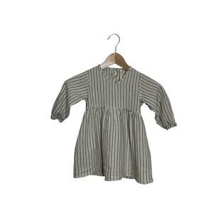 Rylee + Cru 2-3 Years Striped Linen Blend Dress Lightweight Summer